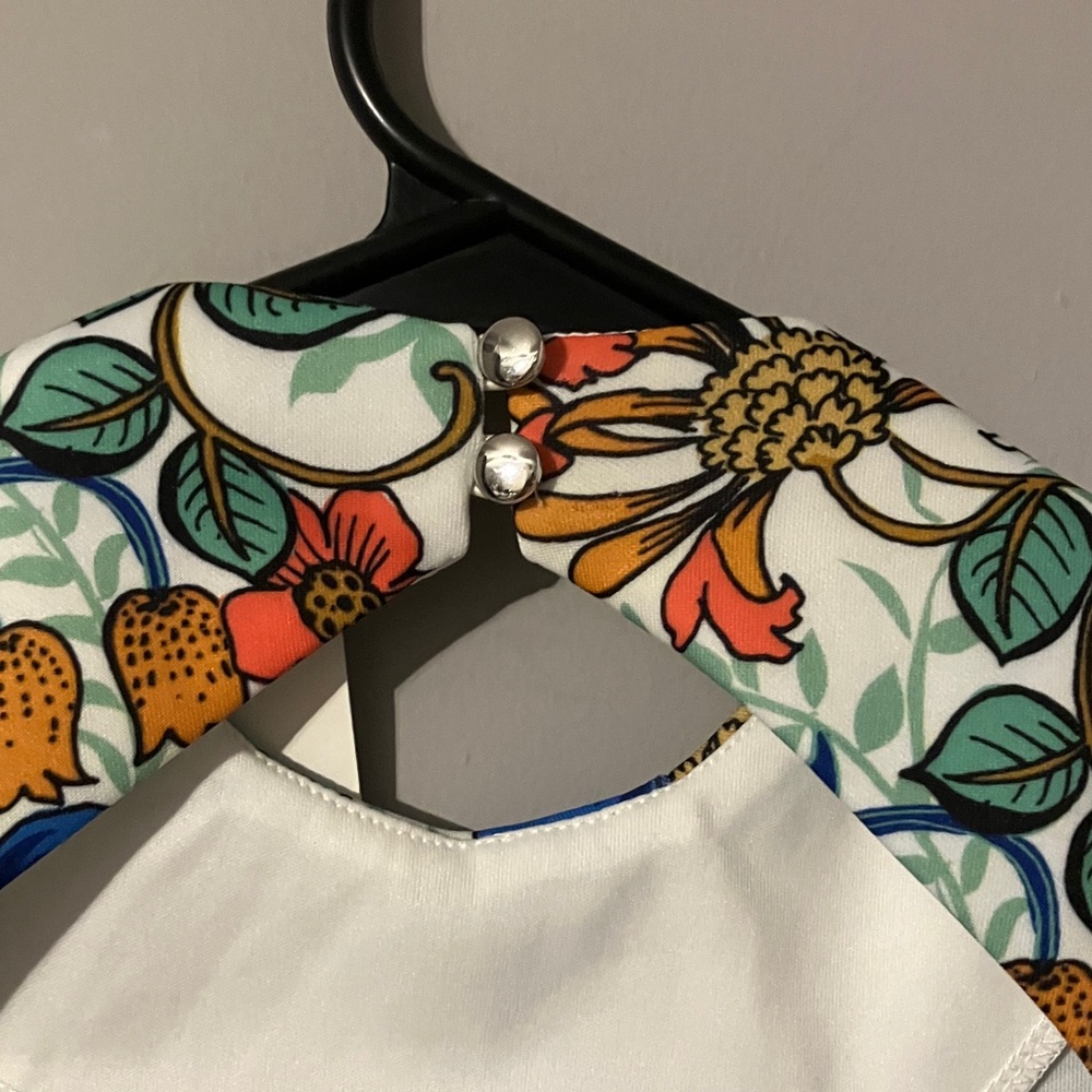 NWT ASOS Maternity Multicolor Floral Dress - Picture 7 of 8